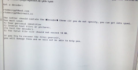 Ransomware ελλάδα Scarab Xorist Dharma