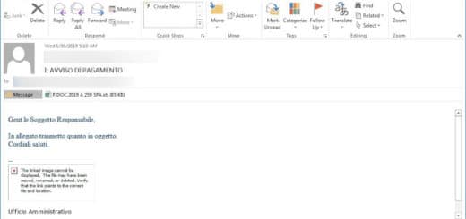 Ransomware σε μολυσμένο email
