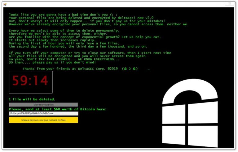 Ransomware ellada GandCrab Jigsaw Scarab Phobos