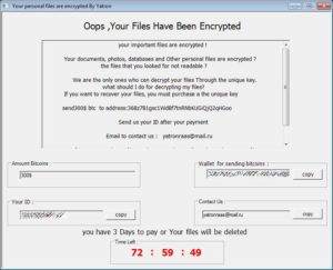 Yatron RaaS (Ransomware-As-A-Service)