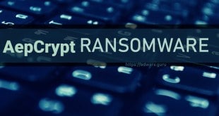 AEPCrypt wallpaper ransomware